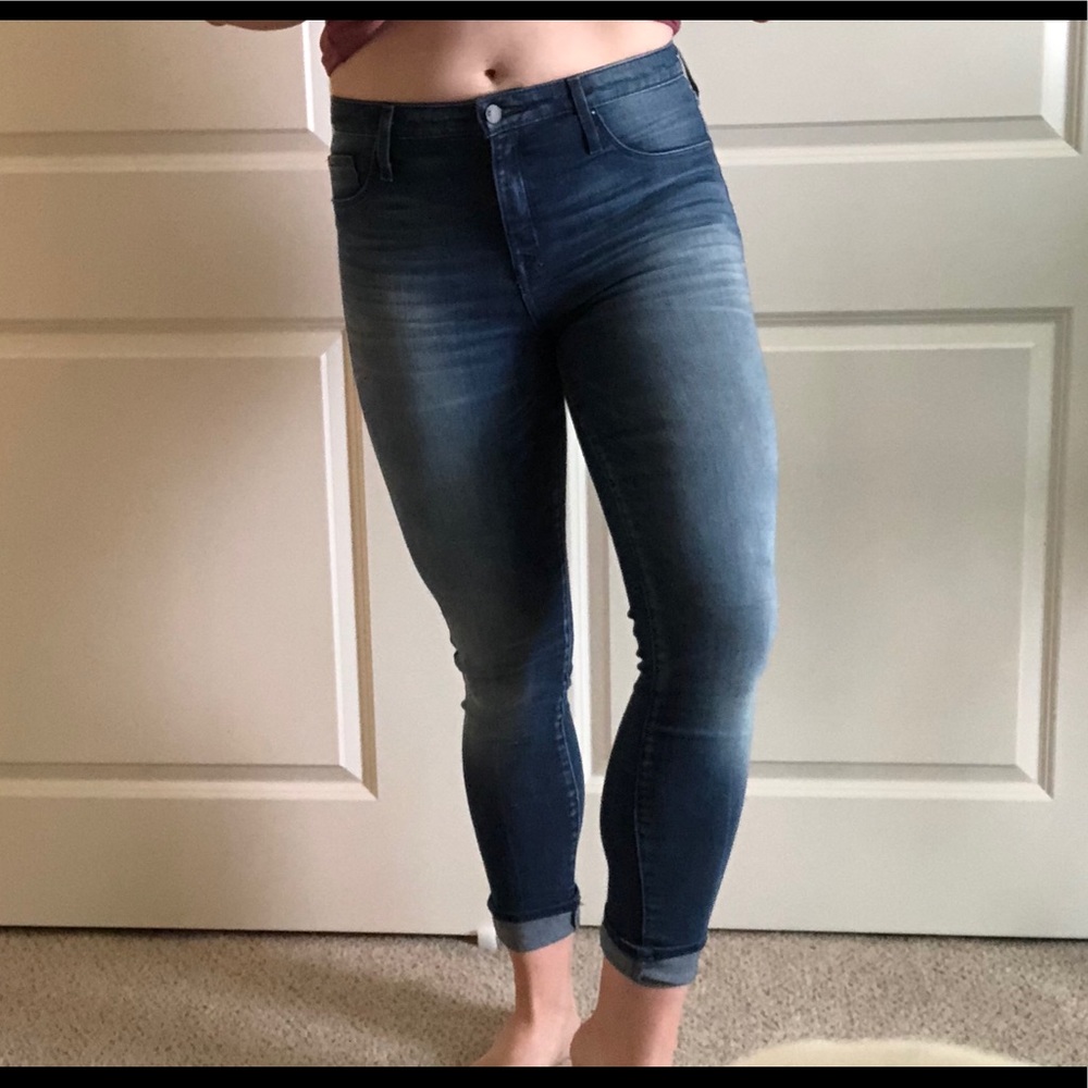 High Rise Jegging Crop